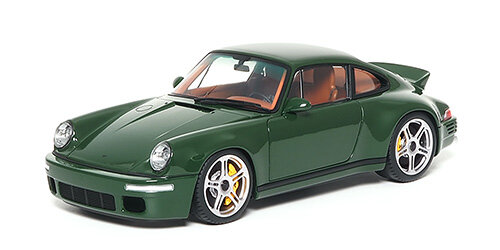 Ferrari 488 Pista Spider Closed Roof Met Green 1:18 - P18163F BBR 
